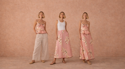 One Set, Three Wedding Weekend Looks: Styling the Antúrio Print