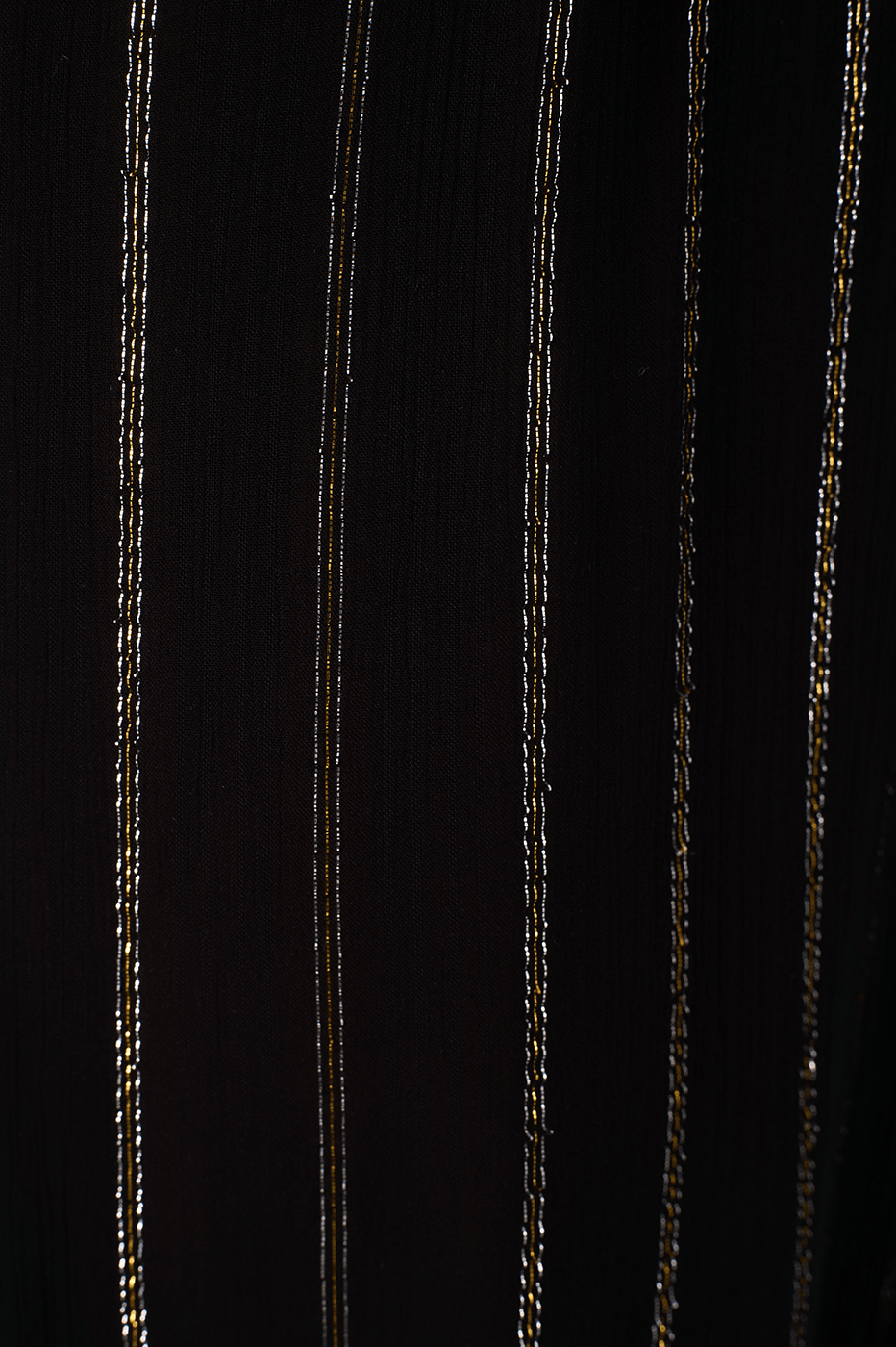 Long Lurex Tie-Bodice Dress_6