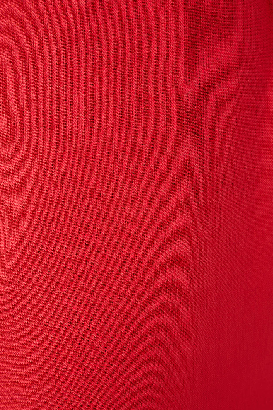 Linen Midi Cutout Tie Dress