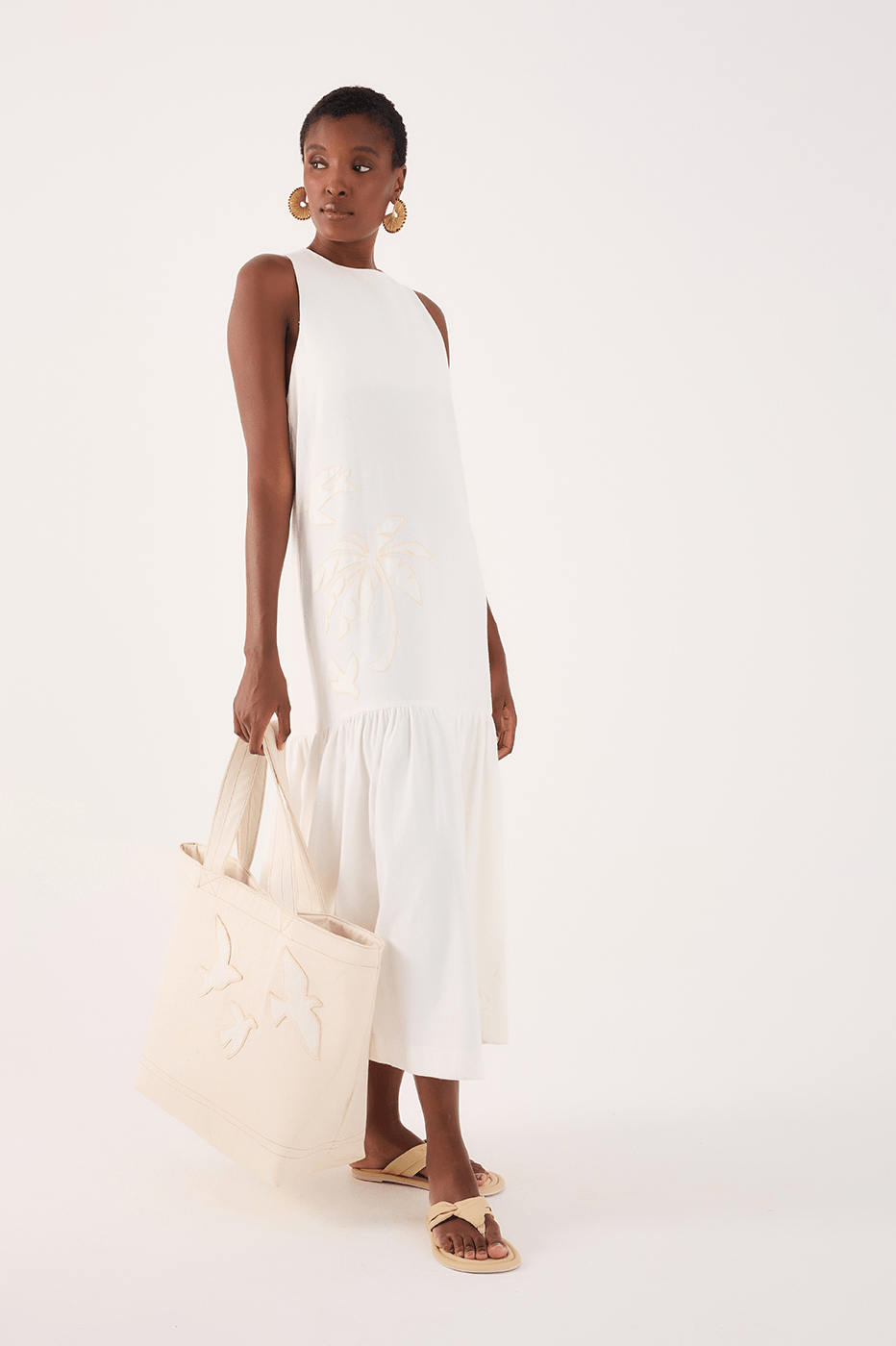 Embroidered Appliqué Dress