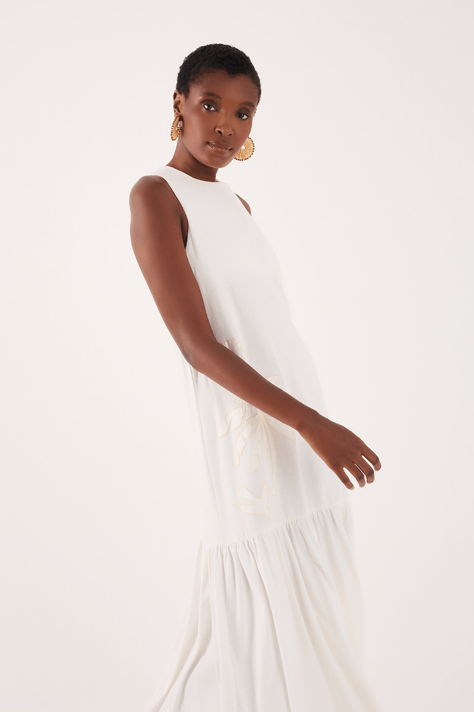 Embroidered Appliqué Dress