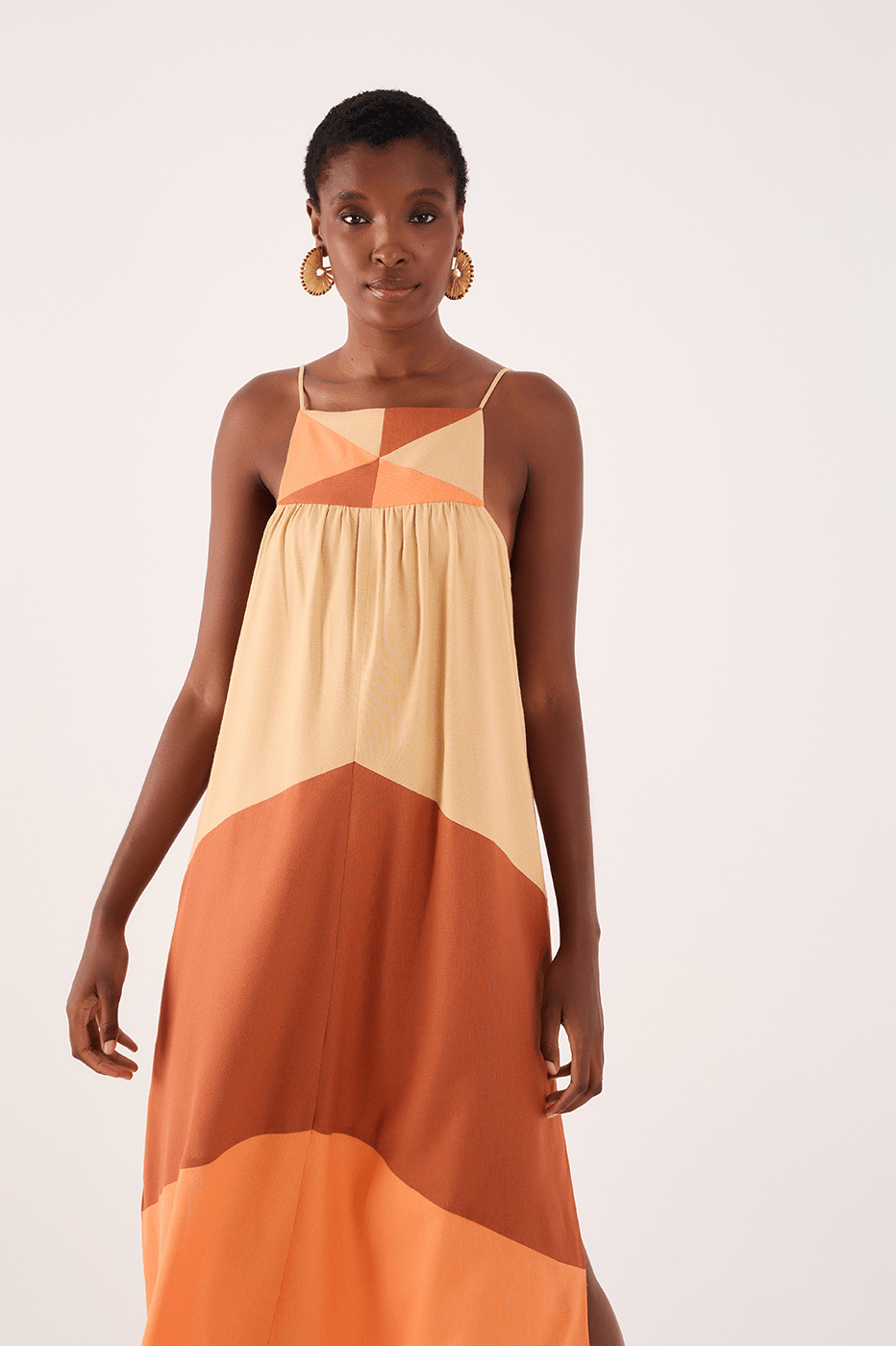 Linen Midi Cutout Dress_3