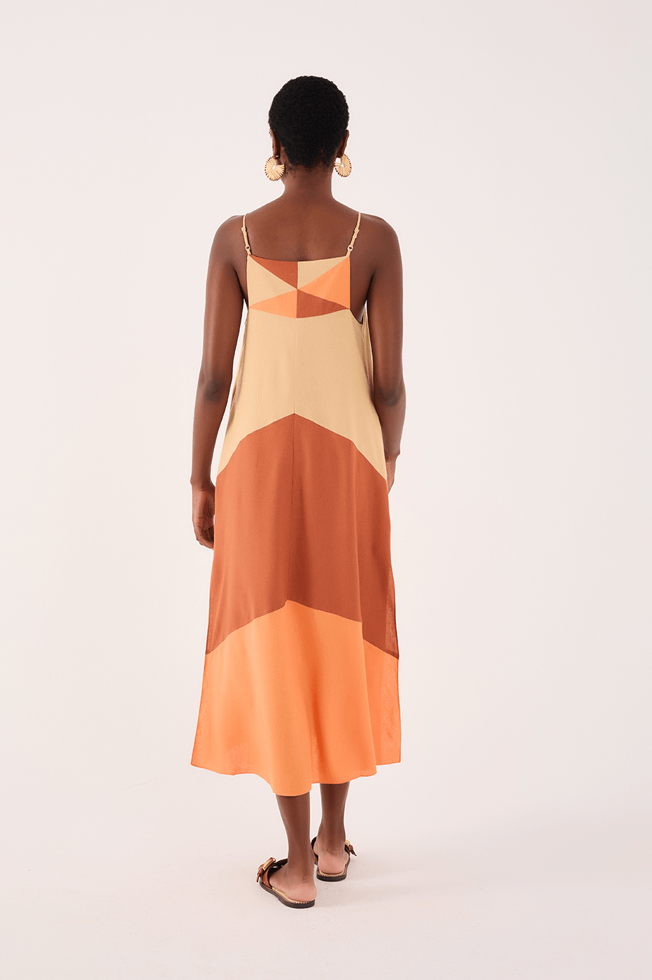 Linen Midi Cutout Dress_5