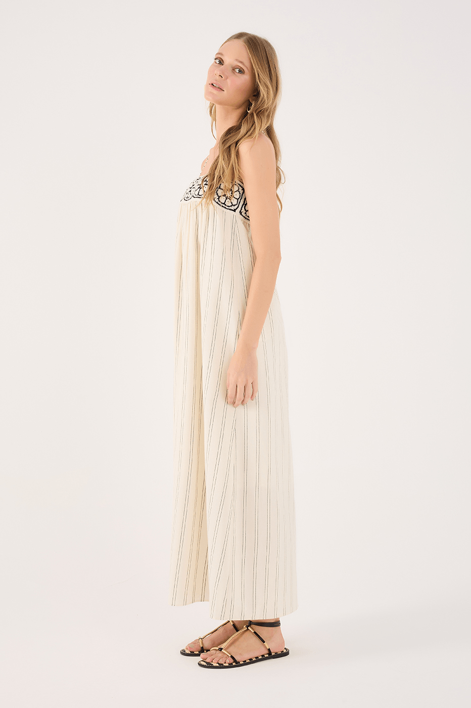 Cropped Crochet-Panel Dress_4