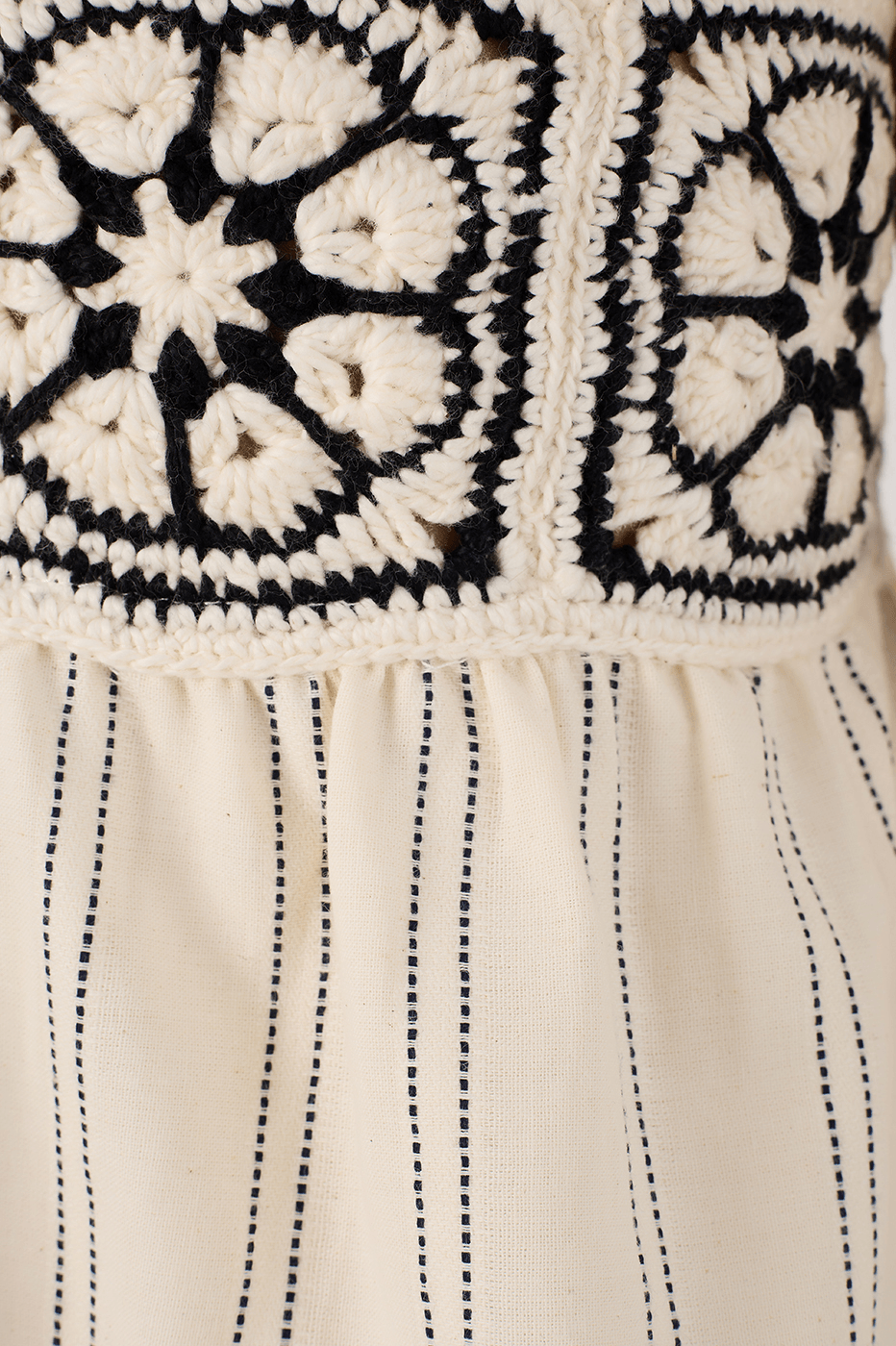 Cropped Crochet-Panel Dress_6
