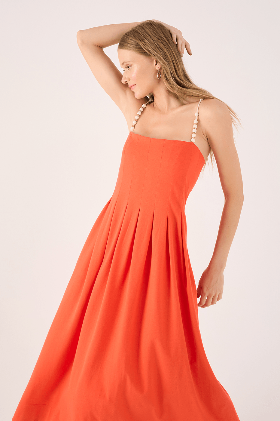 Pleated Pintuck Dress_2