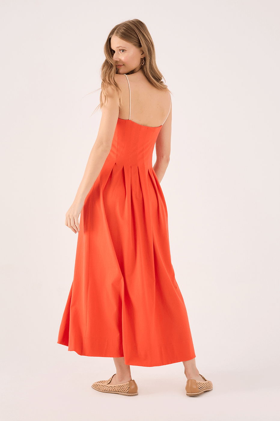 Pleated Pintuck Dress_5