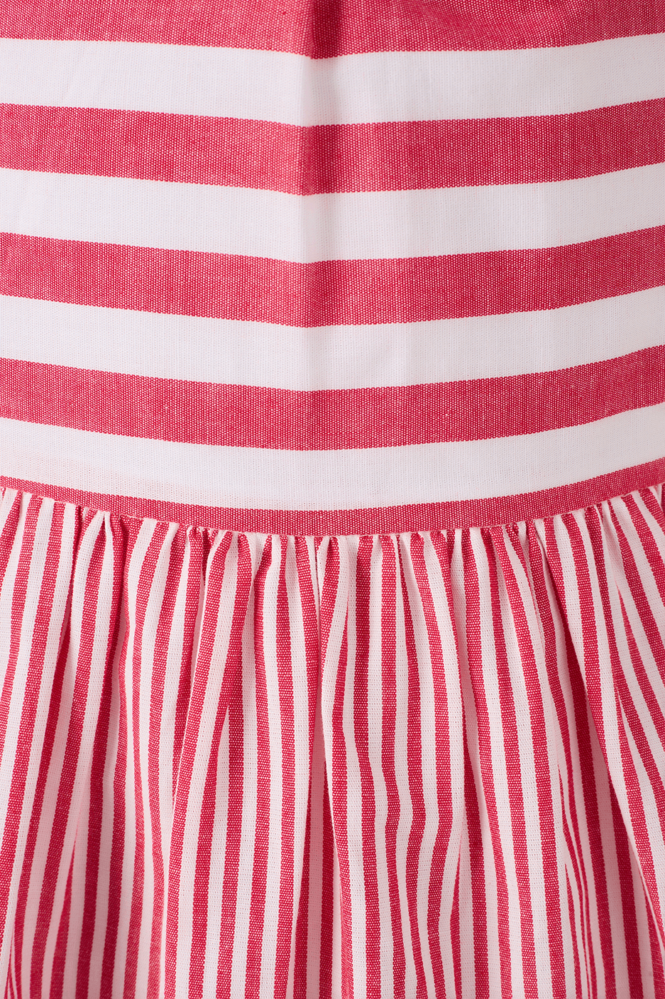 Cropped Striped Dress