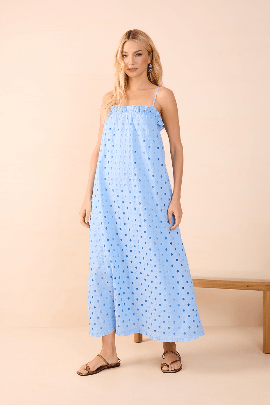 Eyelet Maxi Dress_1