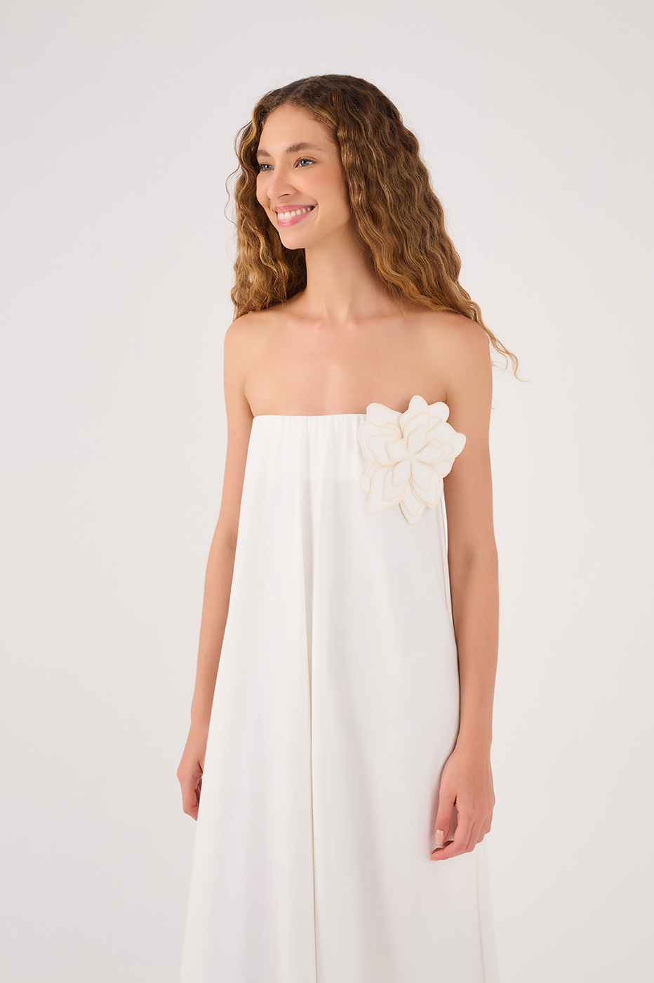 Flower Det. Maxi Dress_4