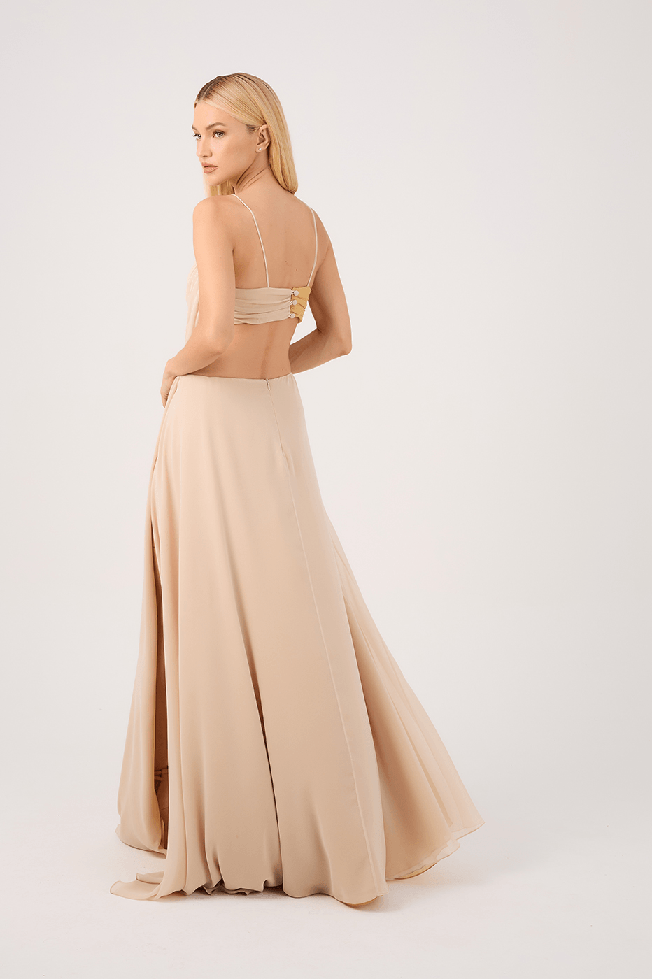 Bicolor Maxi Dress_7