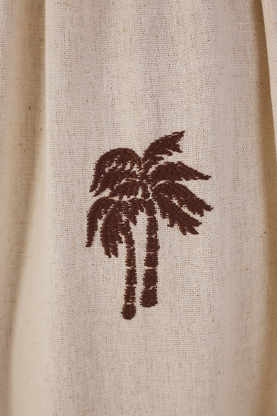 Off-White Embroidered Sun  Maxi Dress_6