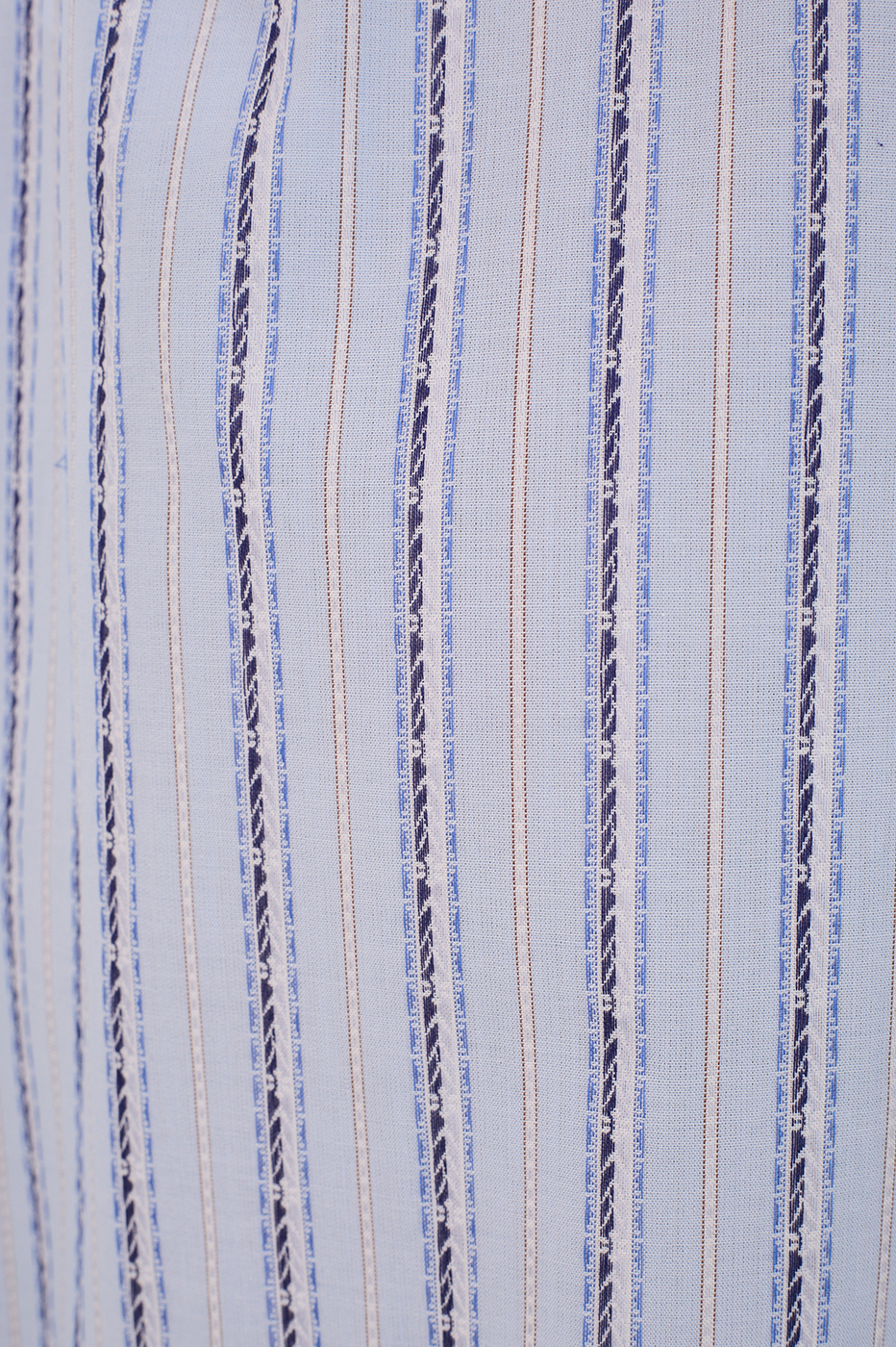 Blue Ruffled Neck Front Ties Maxi Dress_6