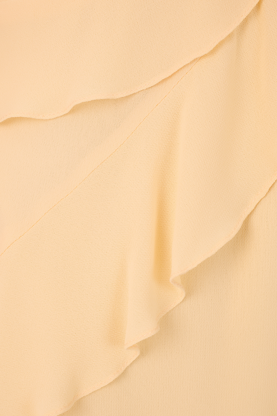 Beige Concha Layered V Neck Mini Dress_6