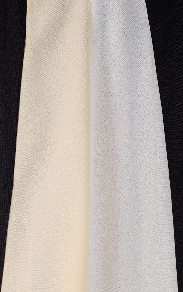 Cropped Crepe Color Cut Out Dress_7