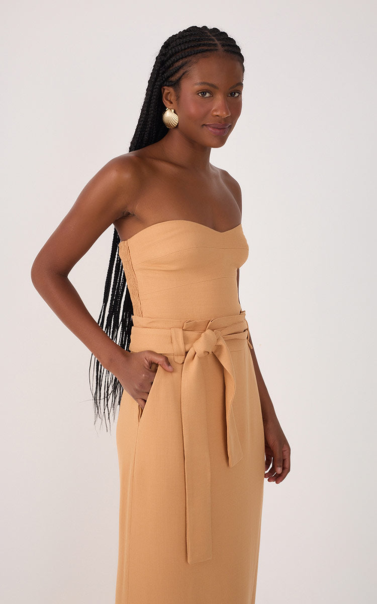 Midi Strapless Dress_4