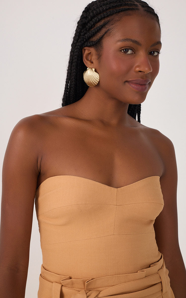 Midi Strapless Dress_5