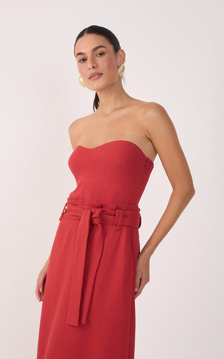 Vestido Midi Sem Alça_3