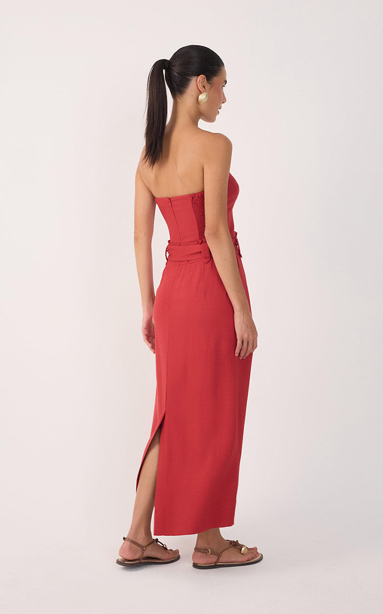 Midi Strapless Dress_6