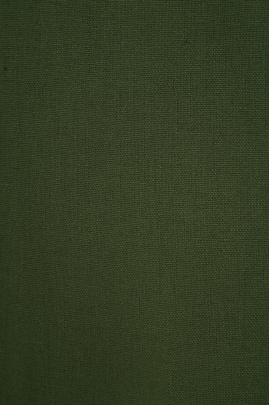 Green Front Ties Side Slits Midi Dress_7