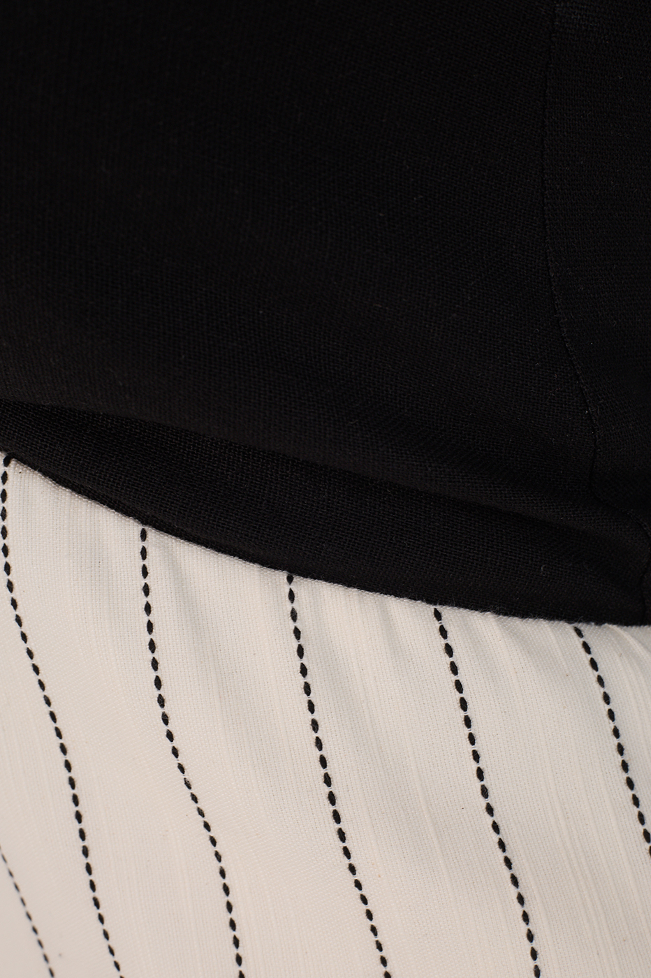 Off-White Stripes Side Slits Midi Dress_6