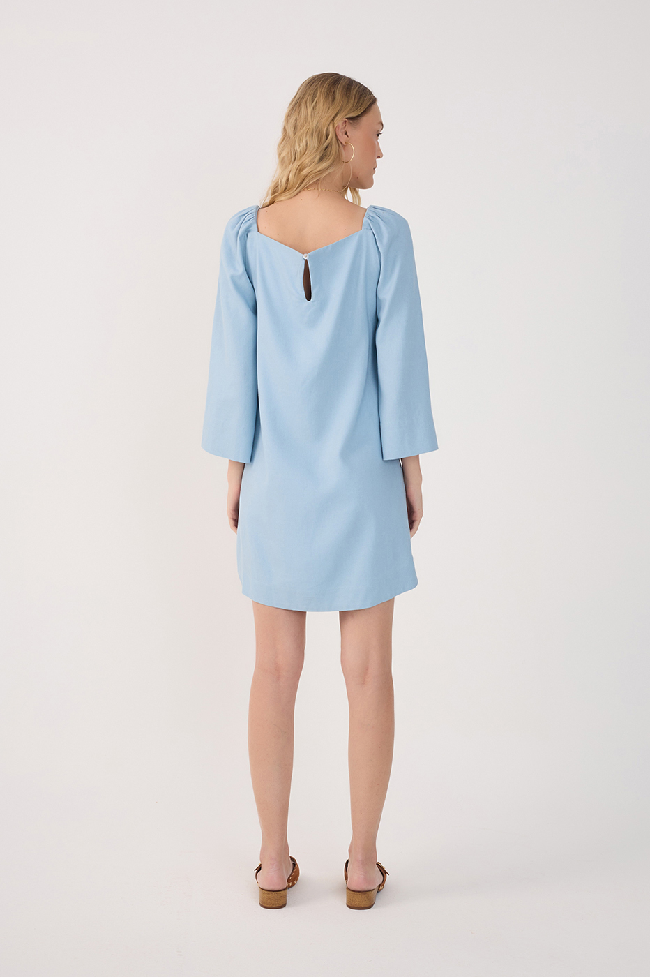 Vestido Curto Linho Retinhho_5