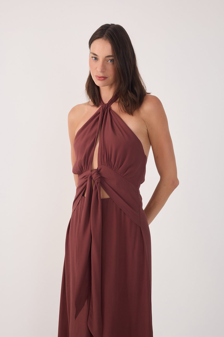 Vestido Midi Crepe Decote Torcido_3
