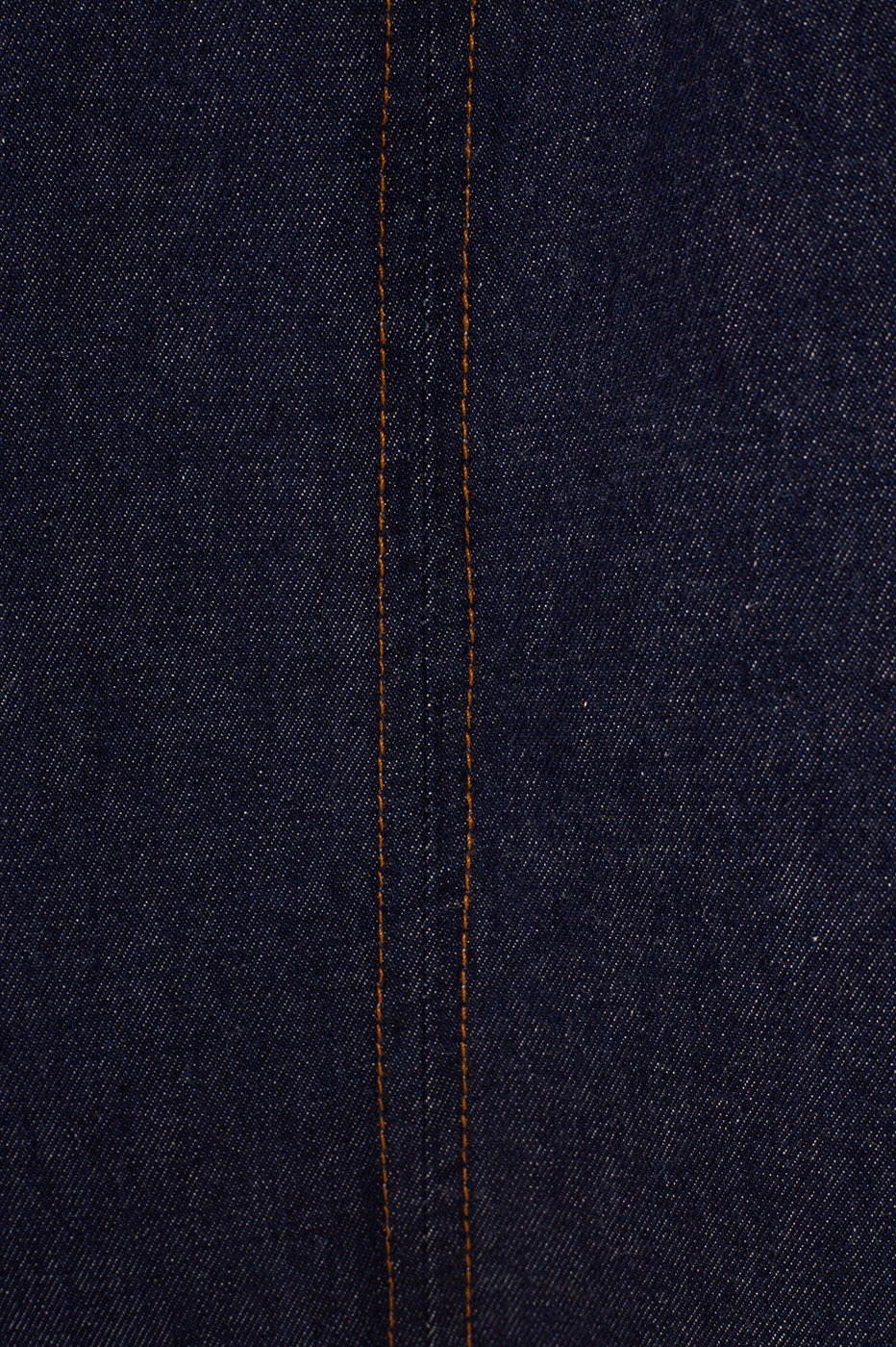 Denim Strapless Side Pockets Maxi Dress_9