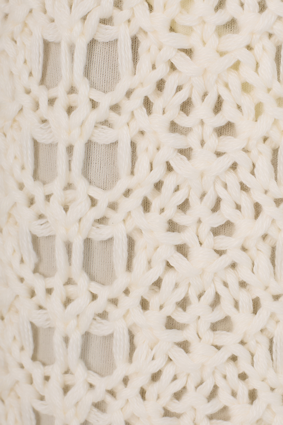 Off-White Long Sleeve Tricot Mini Dress_6