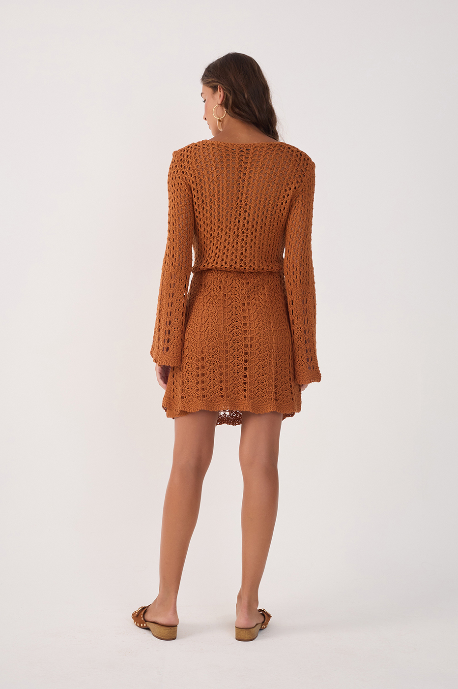 Knit Vintage Buttons Dress_6