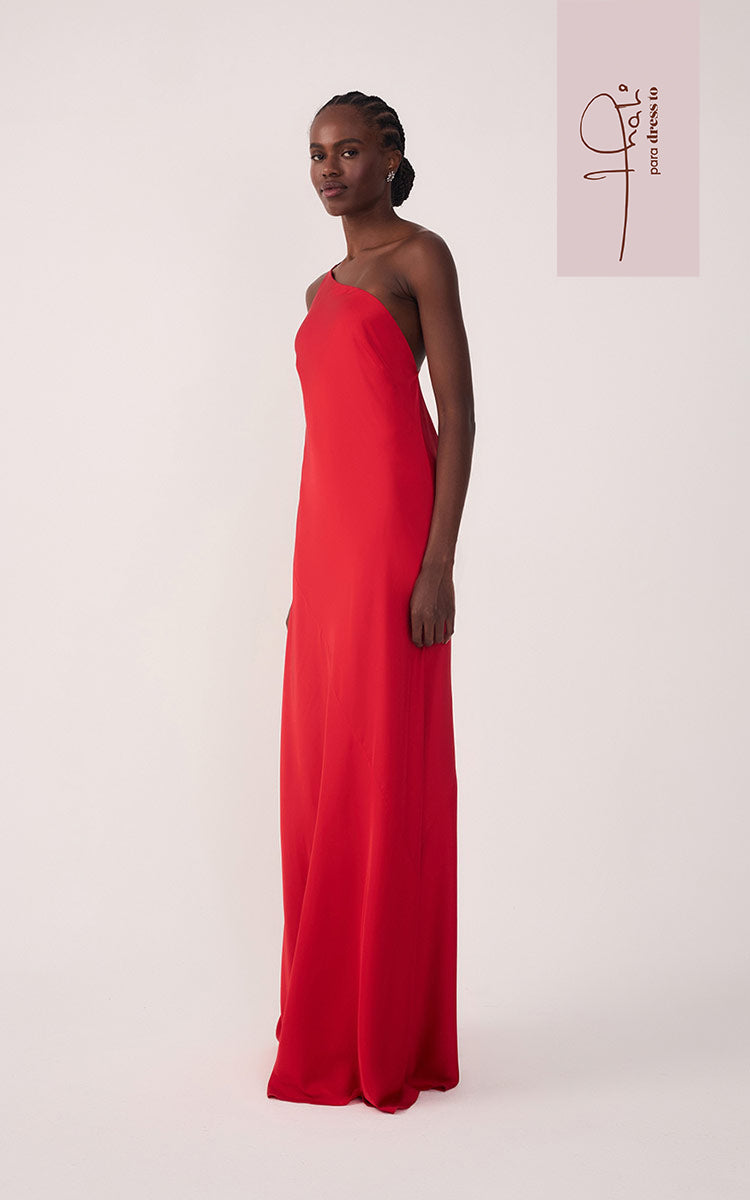 Satin Cowl Neck Dress_3