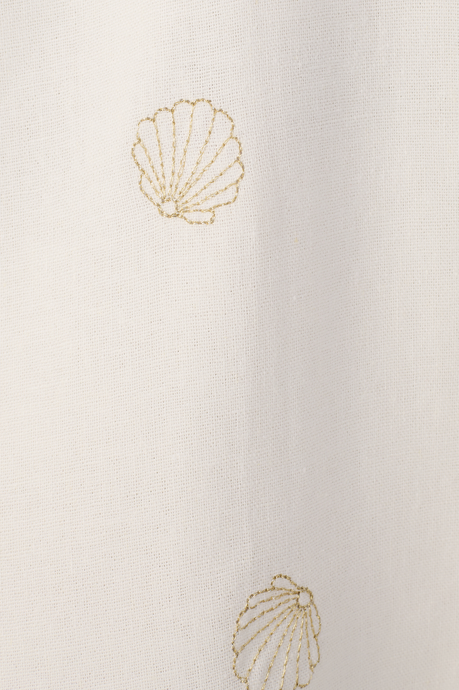 Off-White Shell Embroidered Mini Dress_7