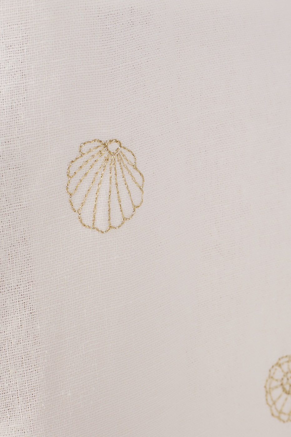 Off-White Shell Embroidered Midi Dress_7
