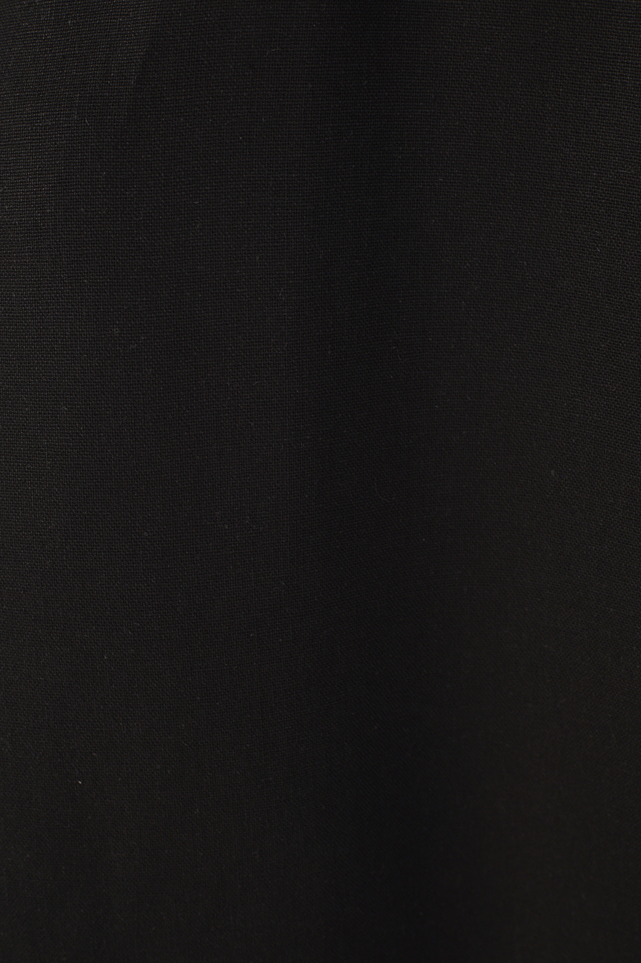 Black Bead Embroidered Linen Mini Dress_7