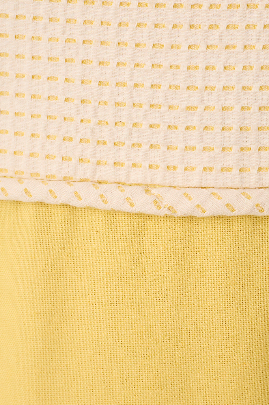 Yellow Embroidered Smocked Midi Dress_7