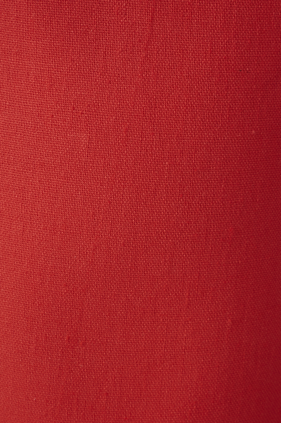 Red Smocked Spaghetti Straps Midi Dress_6
