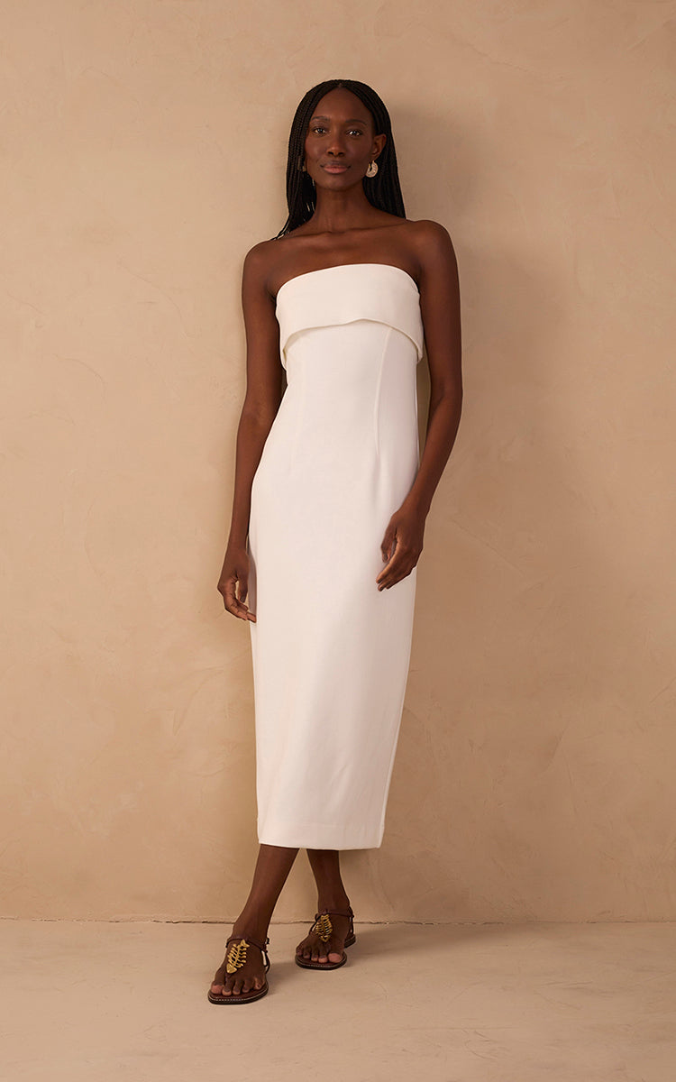 Vestido Tubo Sem Alça_1