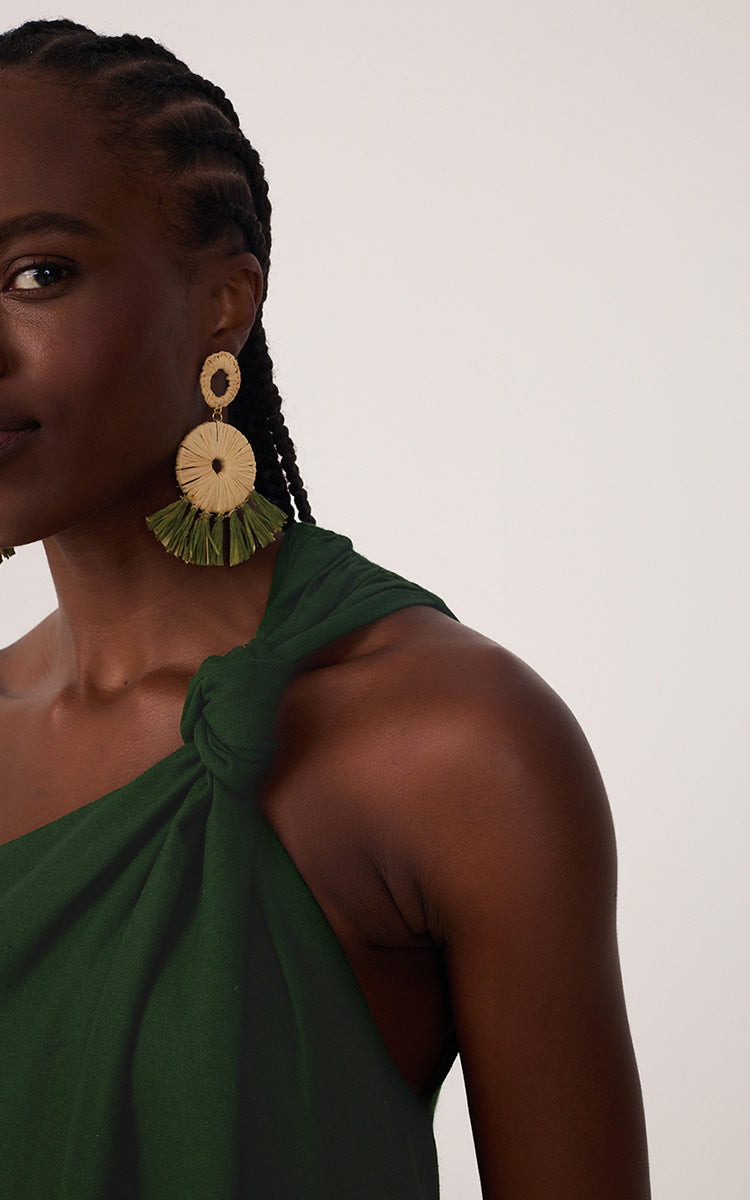 Cropped Linen One Shoulder Dress_4