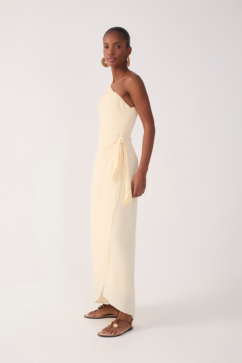 Crepe Cropped Pareô Dress_3