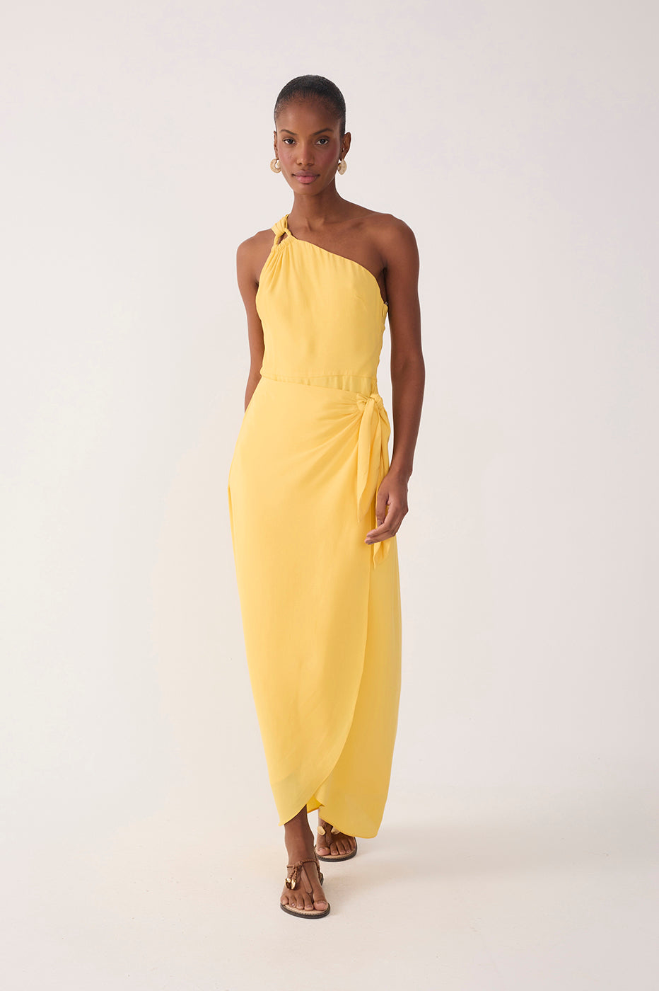 Crepe Cropped Pareô Dress_2