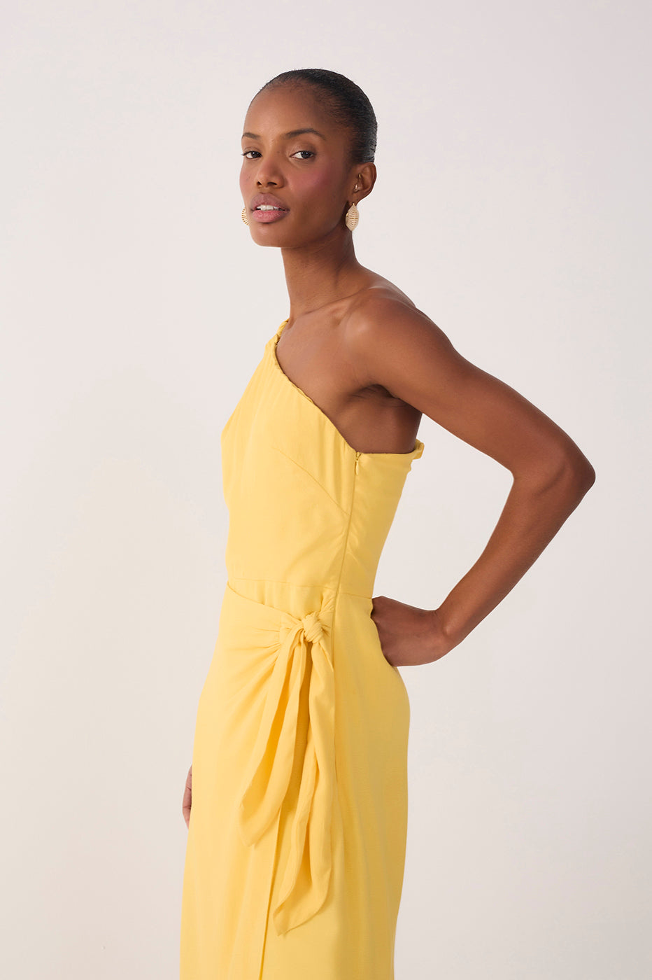 Crepe Cropped Pareô Dress_5