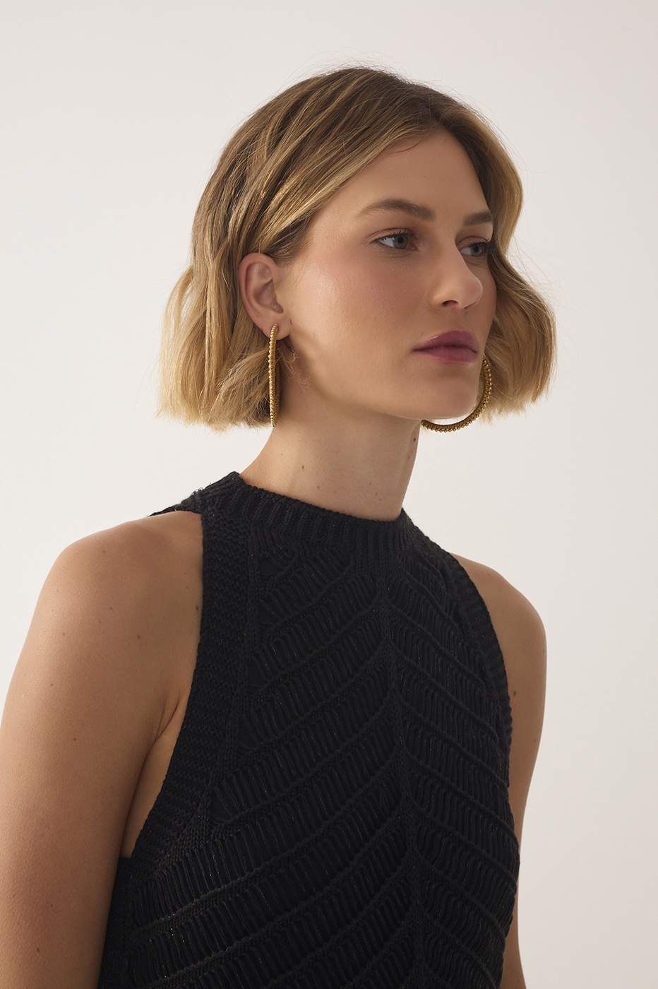 Tricot Resort Lurex Dress_3