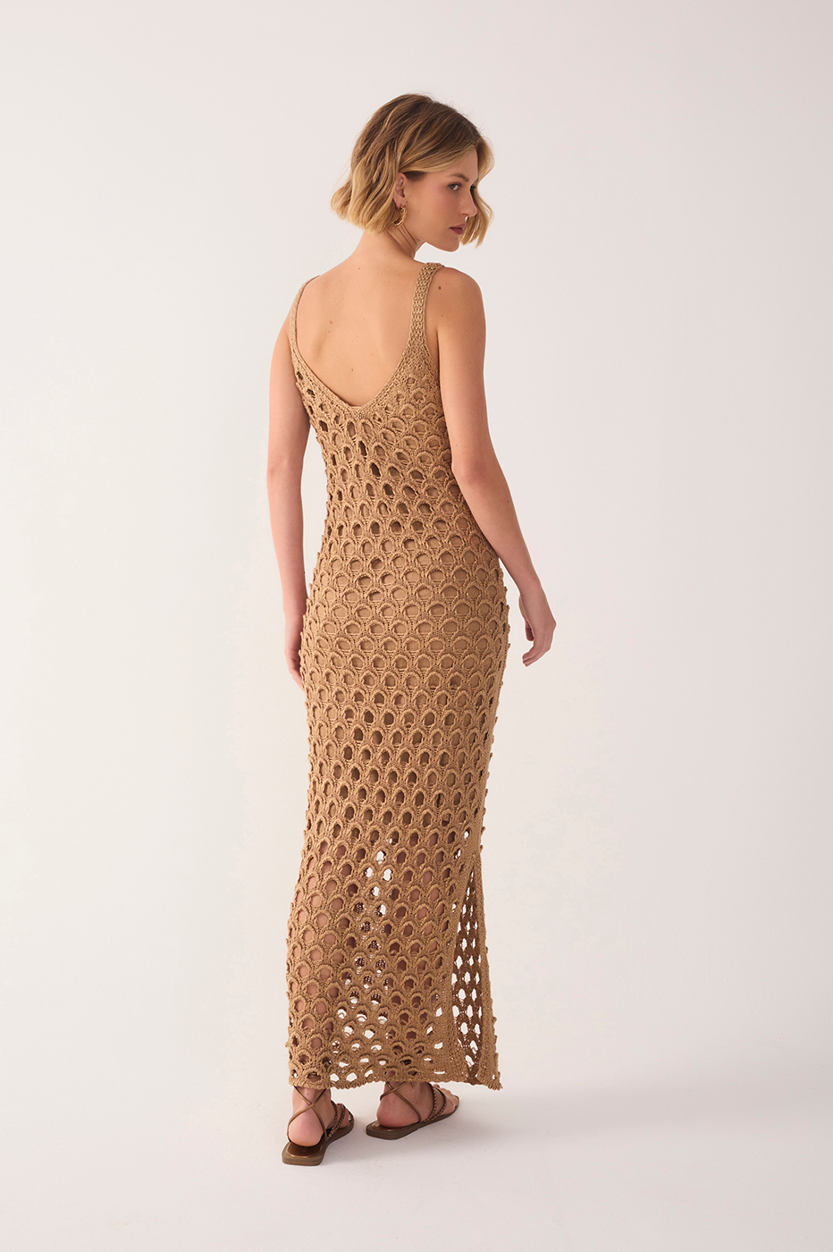 Summer Lurex Knit Dress