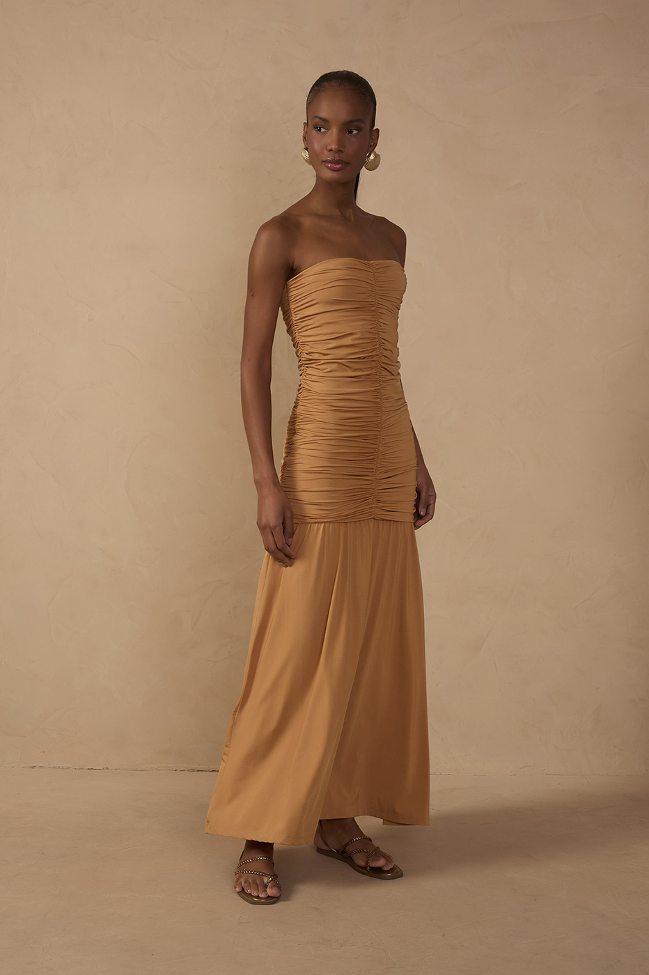 Handleless Frayed Jersey Dress_1