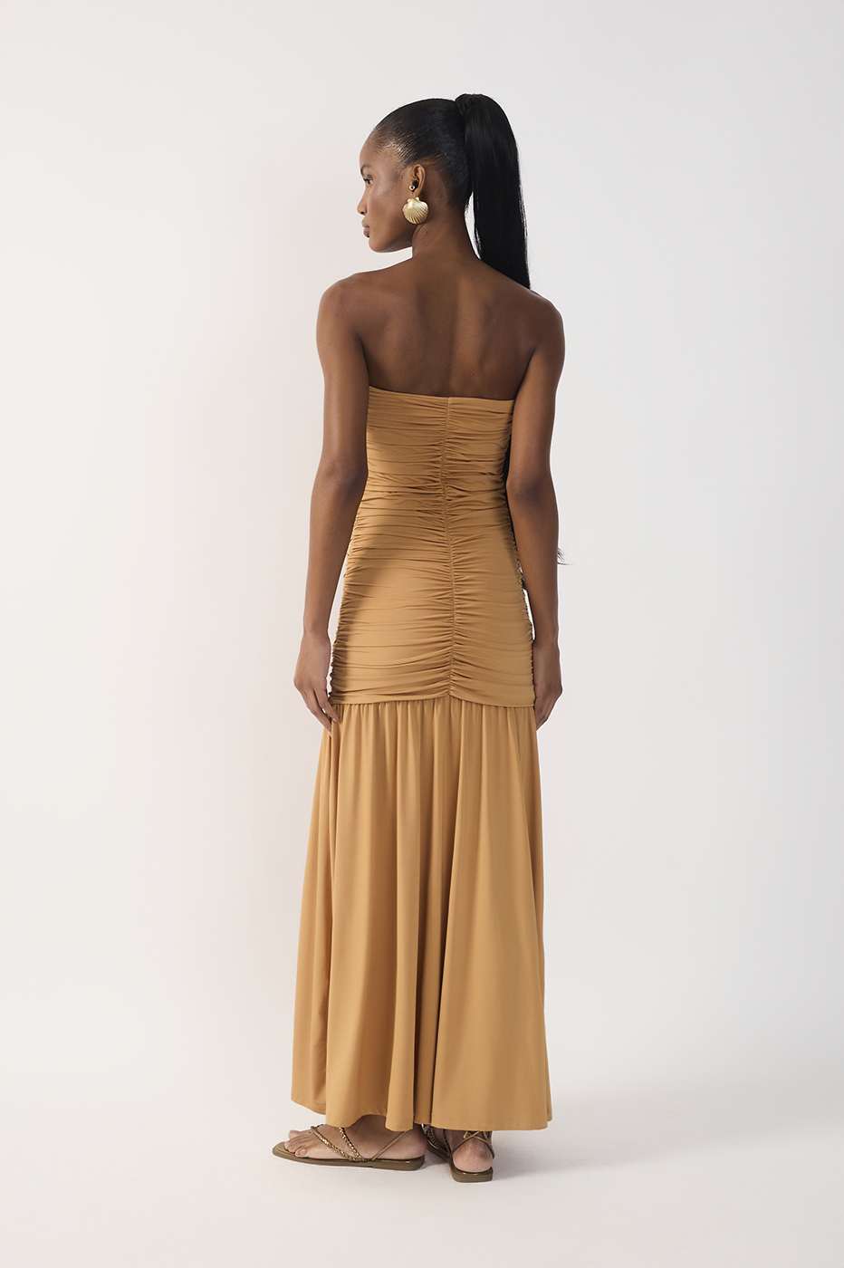 Handleless Frayed Jersey Dress_6