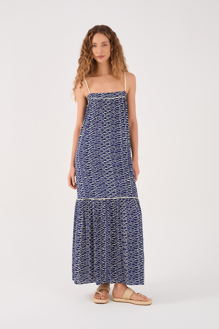 Net Print Maxi Dress_2