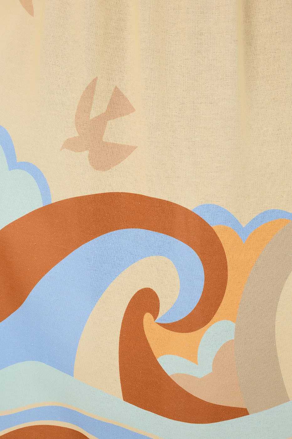 Midi Linen Sossego Print Dress_6