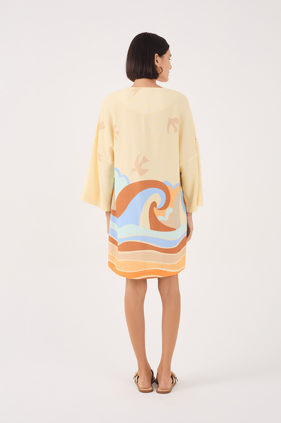 Linen Sossego Print Dress_5
