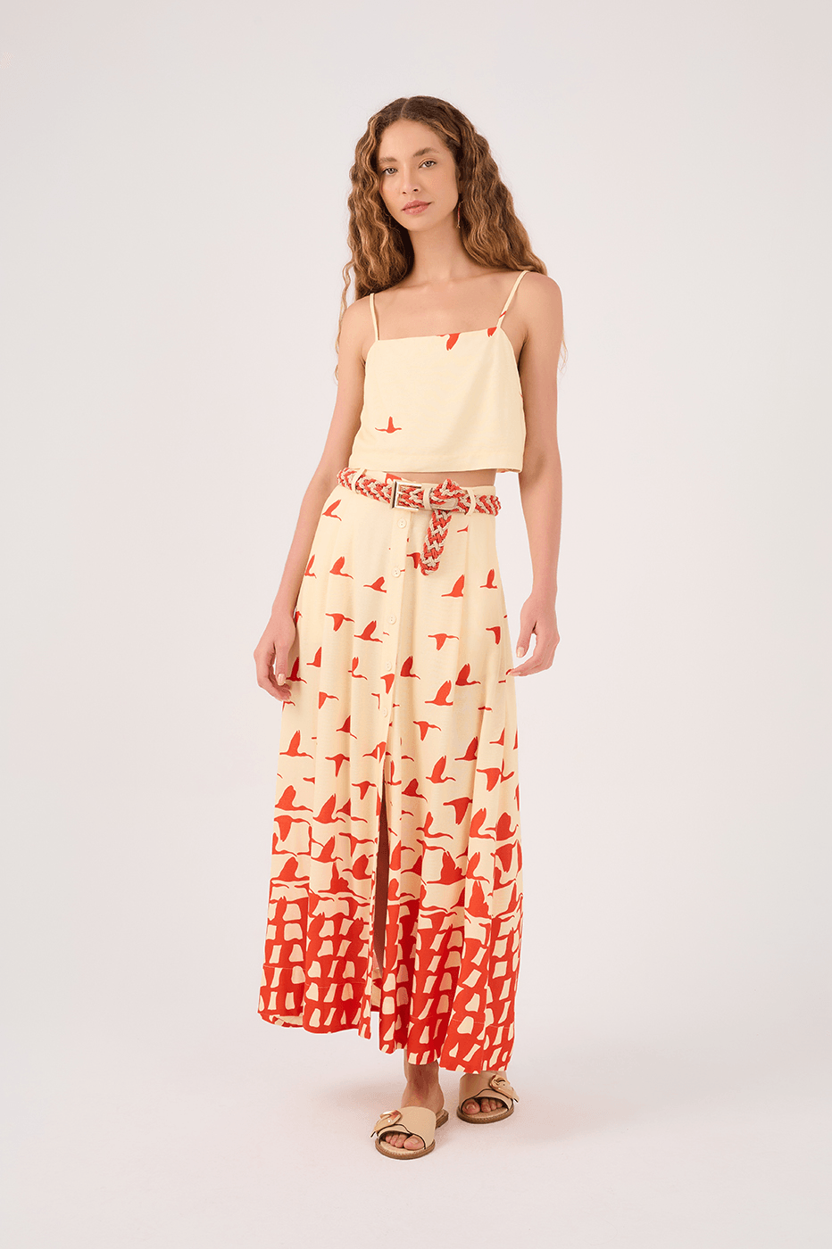 Guarás Print Linen Set