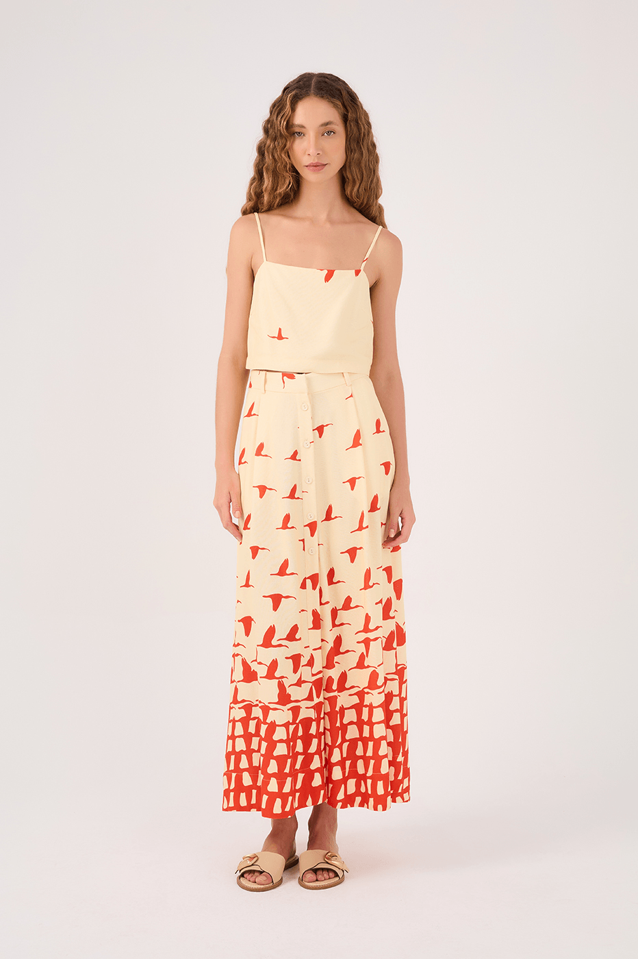 Guarás Print Linen Set